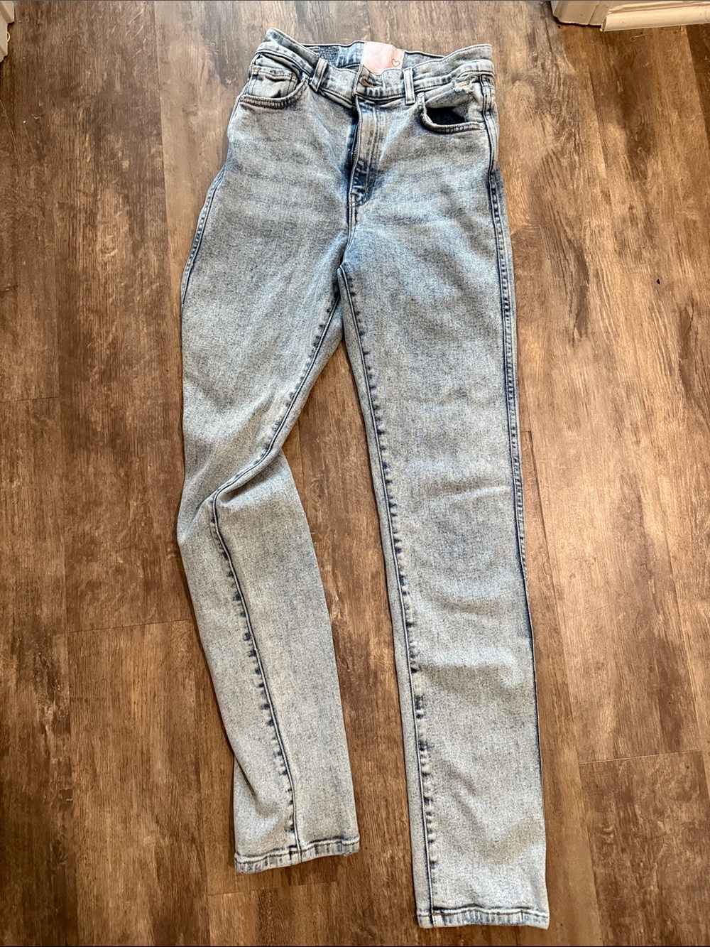 REVICE denim women’s Light Wash High-Rise Skinny Jeans